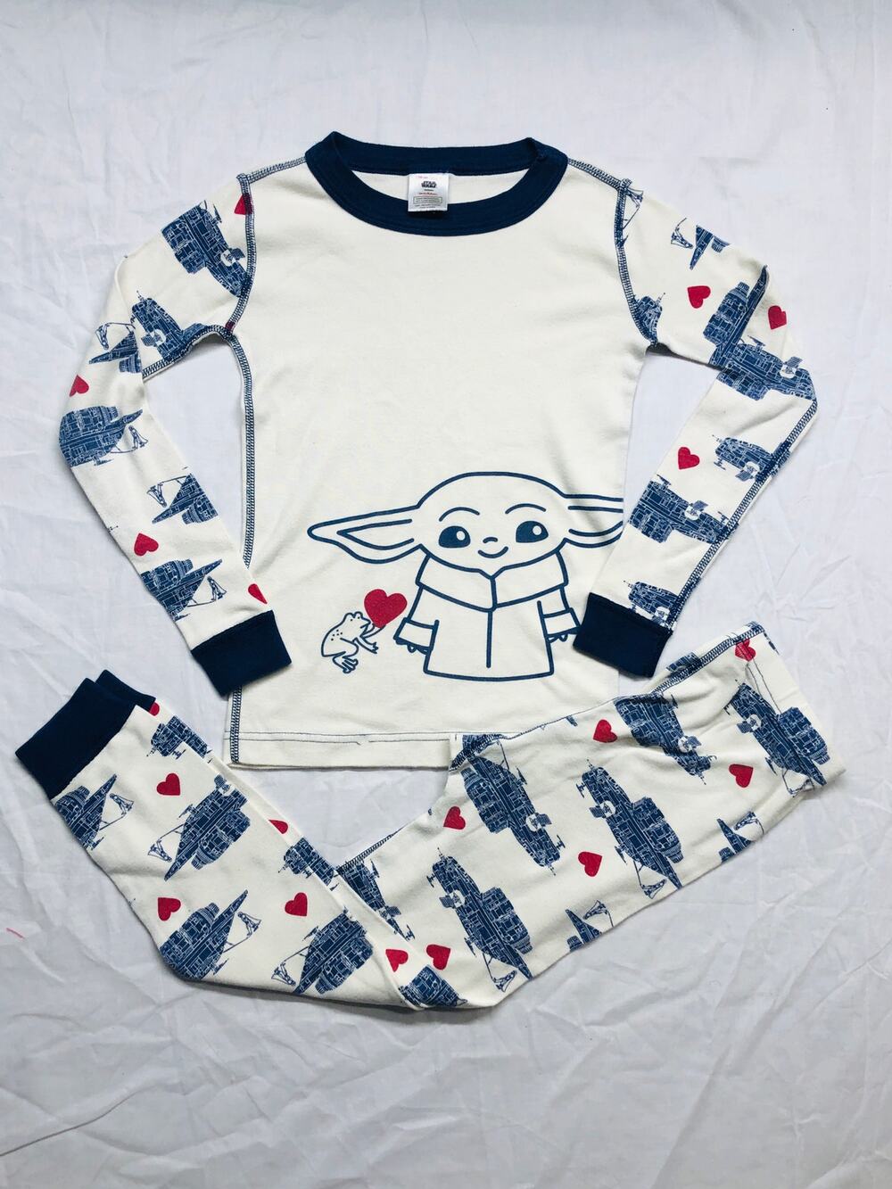 HANNA ANDERSSON STAR WARS 100% ORGANIC COTTON PJS SIZE 6